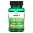 Swanson, Бычья желчь, Ox Bile 90 mg, 60 капсул