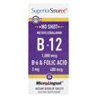 Фото товару Methylcobalamin B-12 B-6 & Folic Acid, Метилкобаламін B12, 60
