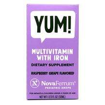 Рідке залізо для немовлят YUM! Multivitamin with Рідке залізо для немовлят YUM! Multivitamin with