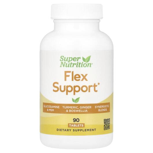 Основне фото товара Super Nutrition, Flex Support, Підтримка суглобів, 90 таблеток