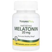 Melatonin 20 mg Мелатонин Natures Plus 90 таблеток