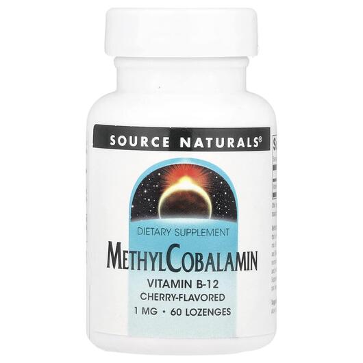 Основное фото товара Метилкобаламин B12, MethylCobalamin Cherry 1 mg, 60 таблеток