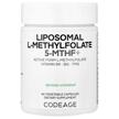 Фото товару CodeAge, Liposomal L-Methylfolate 5-MTHF+, Метилфолат, 60 капсул