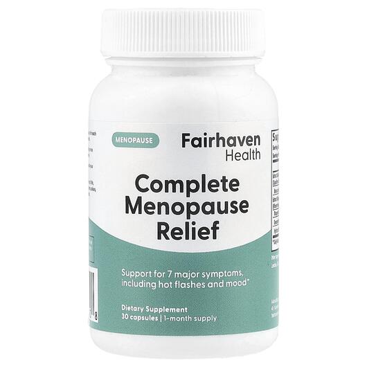 Основне фото товара Complete Menopause Relief, Підтримка менопаузи, 30 капсул