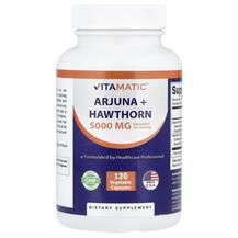 Глід Arjuna + Hawthorn Vitamatic 120 капсул