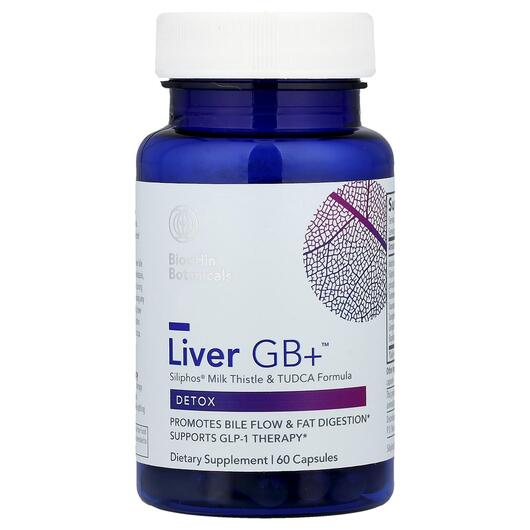 Основне фото товара Liver GB+ Detox, Детокс та очищення, 60 капсул