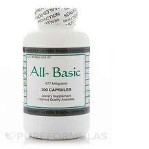 Амінокислоти All-Basic 677 mg Montiff 200 капсул Амінокислоти All-Basic 677 mg Montiff 200 капсул