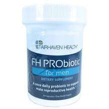 Fairhaven Health, FH PRObiotic, Пробіотик для чоловіків, 30 ка...