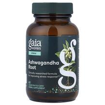 Ашвагандха Ashwagandha Root Gaia Herbs 60 капсул