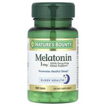 Melatonin 1 mg Мелатонин 1 мг Nature's Bounty 180 таблеток