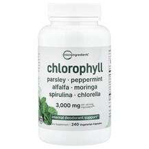 Chlorophyll Хлорофилл Micro Ingredients 240 капсул