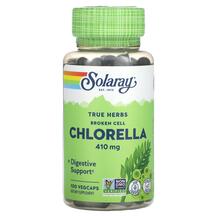 True Herbs Broken Cell Chlorella 410 mg Хлорелла Solaray