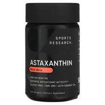 Sports Research, Astaxanthin with Coconut Oil6 mg, Астаксантин...