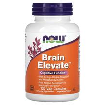 Підтримка пам'яті та уваги Brain Elevate NOW Foods