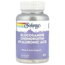Glucosamine Chondroitin Hyaluronic Глюкозамин + Solaray