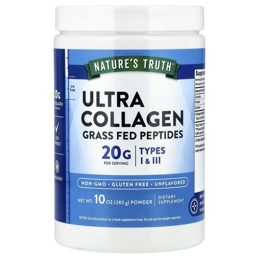 Основное фото товара Nature's Truth, Коллаген, Ultra Collagen Powder Unflavored, 