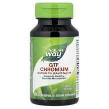 Хром GTF GTF Chromium Nature's Way 100 капсул