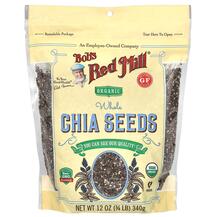Насіння Чіа Organic Whole Chia Seeds Bob's Red Mill