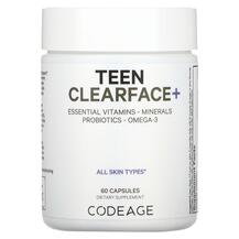Teen Clearface Vitamins All Skin Types Кожа ногти