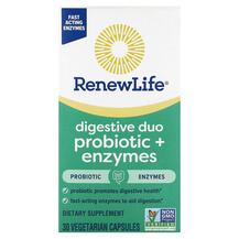 Digestive Duo Probiotic + Enzymes Ферменты Renew