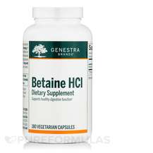 Betaine HCL Бетаин гидрохлорид Genestra 180 капсул