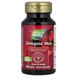 Фото товару Nature's Way, Ginkgold Max, Гінкго білоба 120 мг, 60 таблето