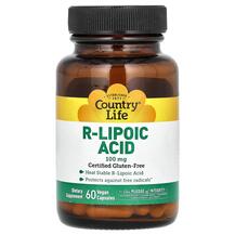 R-Ліпоєва кислота R-Lipoic Acid 100 mg Country Life
