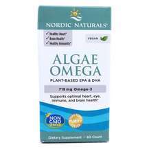 Algae Omega Омега из водорослей Nordic Naturals