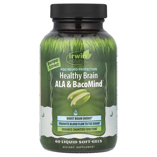 Основне фото товара PQQ Healthy Brain ALA &, Вітамін B14 Пірролохінолінхінон, 60 
