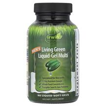 Men's Living Green Liquid-Gel Multi Витамины для