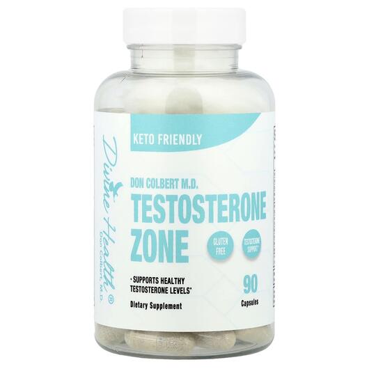 Основне фото товара Don Colbert M.D. Testosterone Zone, Бустер Тестостерону, 90 капсу