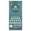 Фото товару Ancient Nutrition, Organic Super Greens Berry, Супергрінс, 16 шт