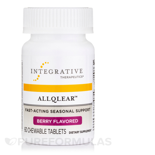 Основне фото товара AllQlear Berry Flavored, Підтримка алергії, 60 таблеток