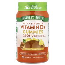 Жувальний D3 Vitamin D3 50 mcg Gummies Nature's