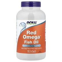 Червоний дріжджовий рис Red Omega NOW Foods 180 капсул