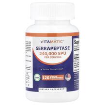 Серрапептаза Serrapeptase 240000 SPU Vitamatic Серрапептаза Serrapeptase 240000 SPU Vitamatic