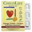 Фото товара Омега-3 с Холином, Omega-3 DHA + Choline SoftMelts, 27 таблеток