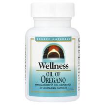 Олія орегано Wellness Oil Of Oregano 30 Vegetarian Source