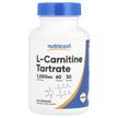 Фото товару Nutricost, L-Carnitine Tartrate 1000 mg, L-Карнітин, 60 капсул