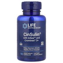 CinSulin Экстракт корицы Life Extension 90 капсул