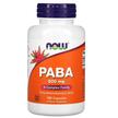 NOW, PABA 500 mg, ПАБА 500 мг, 100 капсул