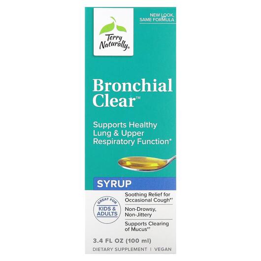 Основне фото товара Bronchial Clear Syrup, Підтримка органів дихання, 100 мл