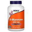 NOW, D-Манноза 500 мг, D-Mannose, 240 капсул