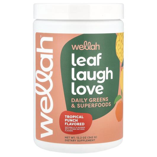 Основне фото товара Leaf Laugh Love Daily Greens & Superfood Tropical, Суперфуд, 
