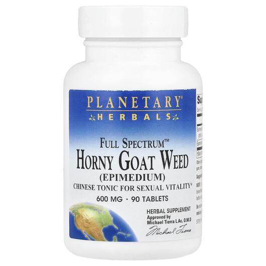 Основное фото товара Горянка, Full Spectrum Horny Goat Weed, 90 таблеток
