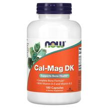 Кальцій Магній D і K Cal-Mag DK NOW 180 капсул
