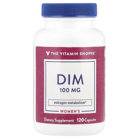 Основное фото товара TheVitaminShoppe, Дииндолилметан, Women's DIM, 120 капсул