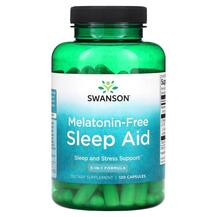 Melatonin-Free Sleep Aid 3-In-1 Formula Мелатонин Swanson