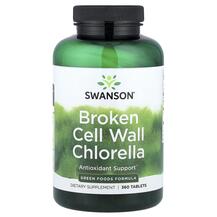 Broken Cell Wall Chlorella Хлорелла Swanson 360 таблеток