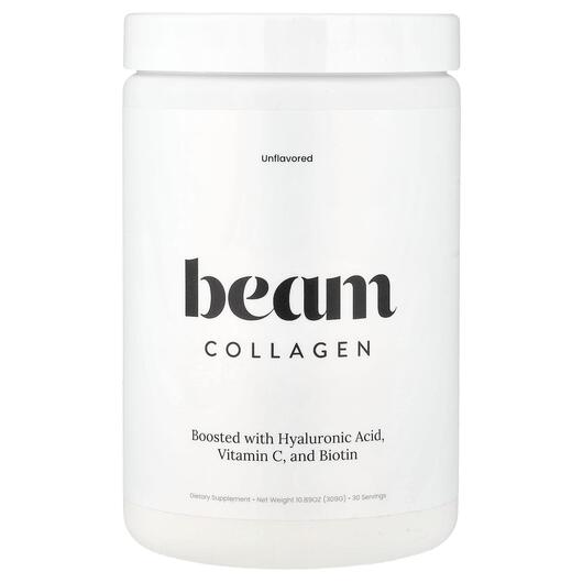 Основне фото товара Beam Organics, Collagen Unflavored, Колаген, 309 г